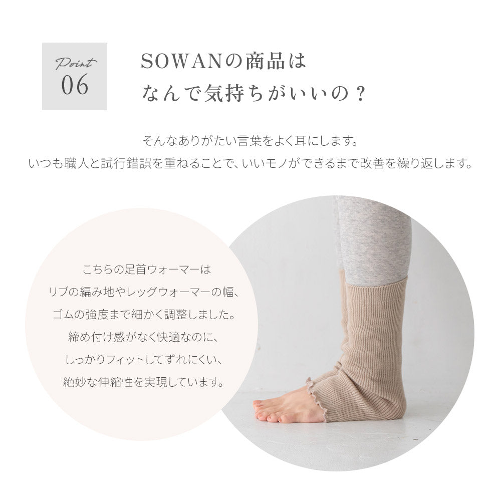 pocca 足首ウォーマー