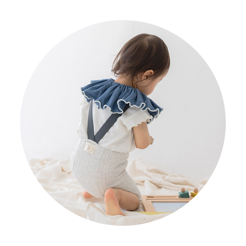【 1～2枚セット】デニムフリルスタイ