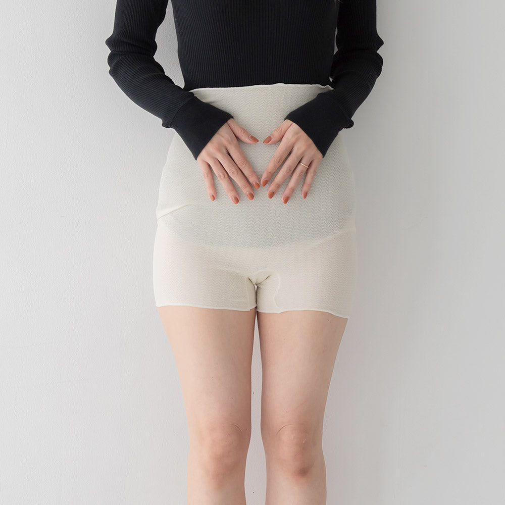 絹のぬくもり シルク腹巻パンツ